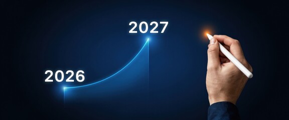 Business growth concept for 2027