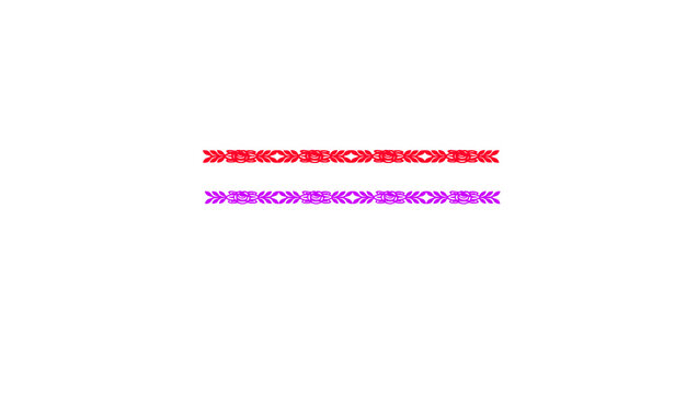 Pink abstract chevron pattern border vector icon, double row zigzag geometric shape design, decorative flat template element for sports and creative branding