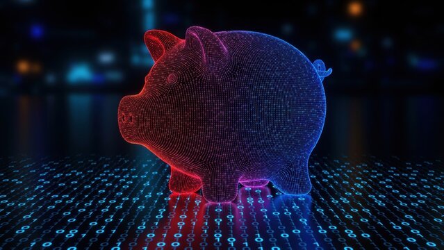 Digital piggy bank