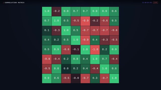 Colorful Pixelated Pattern with Varied Shades and Brightness.