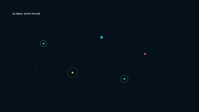 Dynamic Starfield with Moving Celestial Objects in Deep Space.