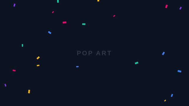 Colorful Confetti Celebration Party Background.