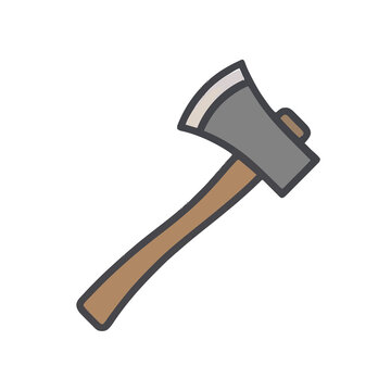 Illustration of an axe