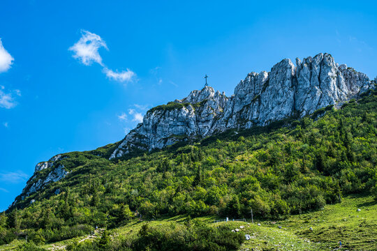 Kampenwand, Aschau im Chiemgau, Bayern, Deutschland