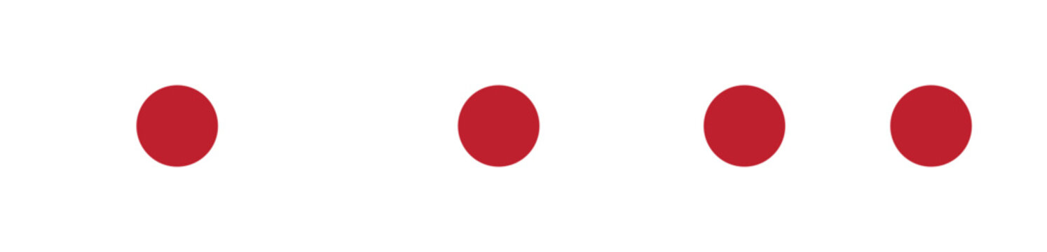 Japan Flag Icon Set in Various Shapes