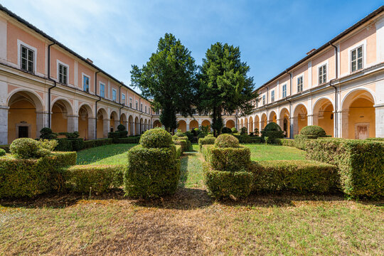 The marvelous Certosa di Trisulti, near Collepardo, Province of Frosinone, Lazio, Italy. June-20-2026