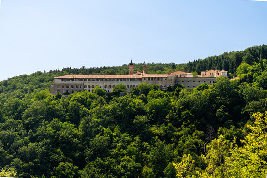 The marvelous Certosa di Trisulti, near Collepardo, Province of Frosinone, Lazio, Italy.