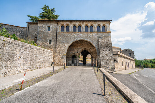 The marvelous Casamari Abbey near the city of Veroli, in the province of Frosinone, Lazio, italy. May-23-2026