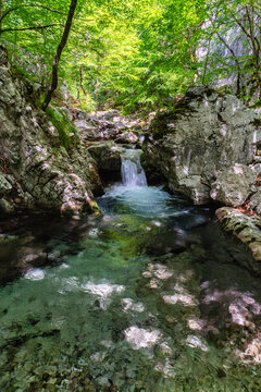 The marvelous Capofiume hike near Collepardo, Province of Frosinone, Lazio, Italy.