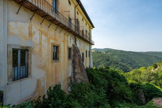 The marvelous Certosa di Trisulti, near Collepardo, Province of Frosinone, Lazio, Italy. June-20-2026