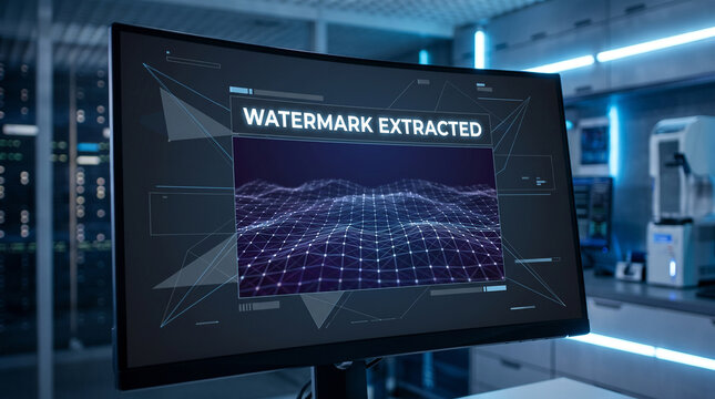 Cryptographic Digital Watermark Extraction for Synthetic Media Provenance