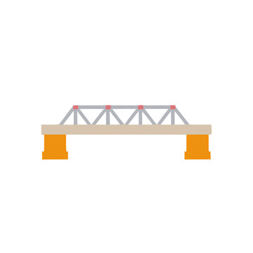 Truss bridge illustration