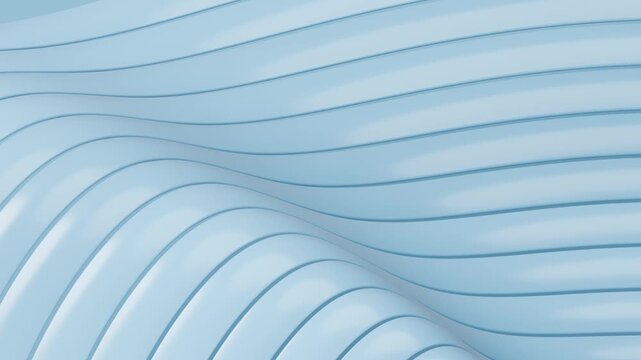 Abstract light blue wave bg 4k