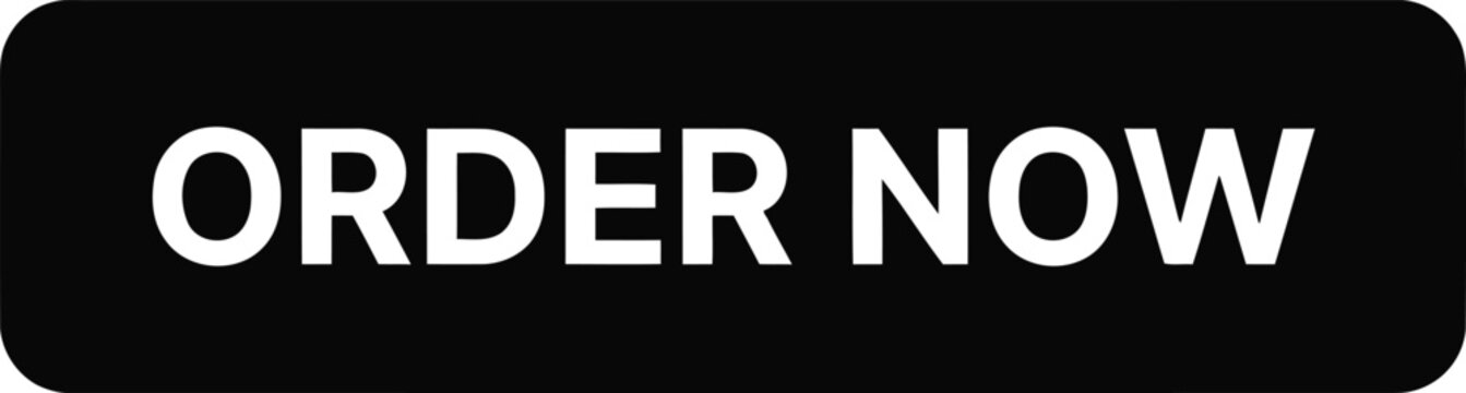 Black modern order now button