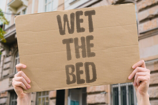 "Wet the bed" Adult bedwetting returns after abuse memories surface. WET. BED. ADULT. BEDWETTING. ABUSE.