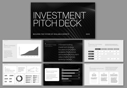 Investment Pitch Deck Layout