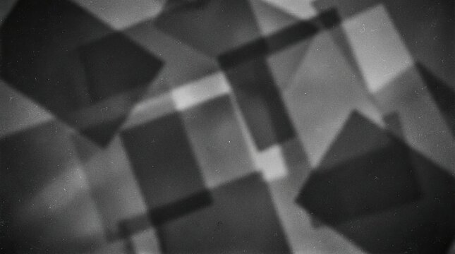Abstract grey background with geometric shapes
