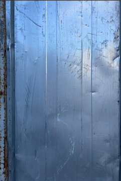 Close-up of distressed steel texture. Grunge metallic macro background