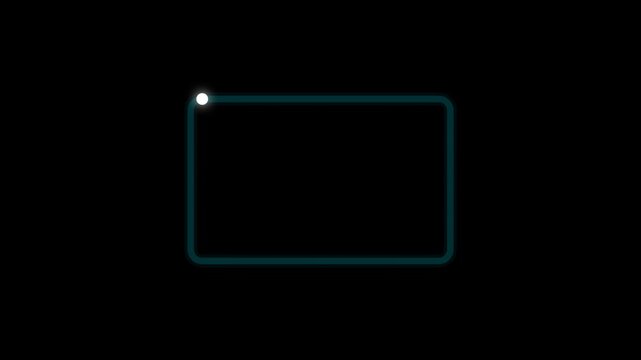 Digital Tablet Computer with Blank Screen, Empty Display Frame, 3D Glass and Metal Design, Technology Device Mockup for Business, Web Banner and Digital Template Concepts