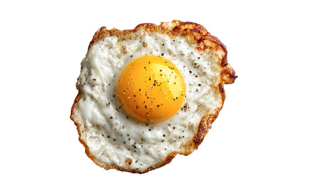fried egg, egg on toast, fried egg toast, egg, toast, bread, breakfast, breakfast food, fried egg png on transparent cutout