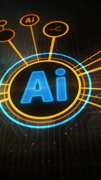 Futuristic-ai-network-reveal-with-connecting-technology