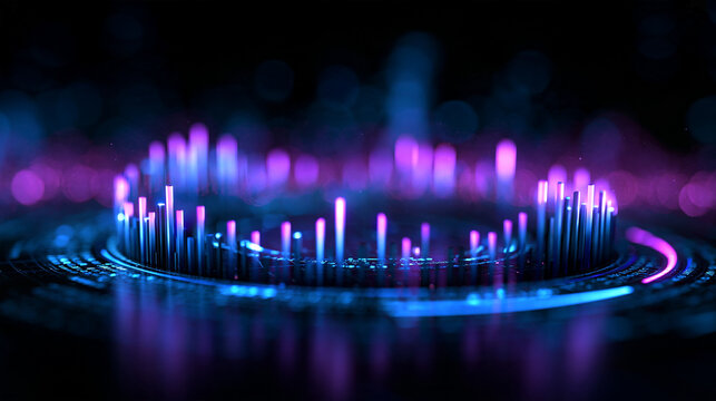 Abstract Digital Audio Equalizer and Big Data Visualization