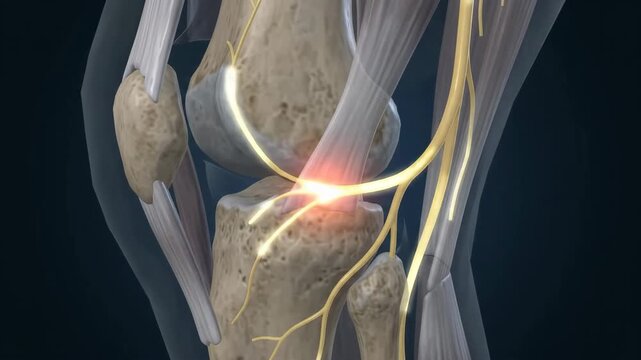 Peroneal Nerve Entrapment at Fibular Head with Neural Signal Attenuation for Healthcare Education