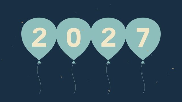 Arriv&eacute;e de ballons festifs autour de l&rsquo;ann&eacute;e 2027