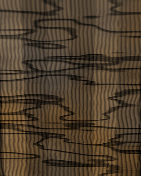 Wood grain texture with dark wavy lines