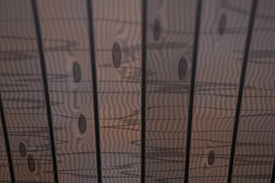 Wood plank texture with natural grain and knots