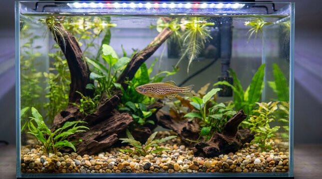 Leopard Danio aquarium