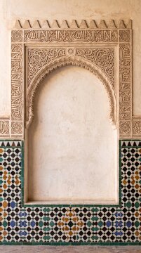 Moorish arch wall