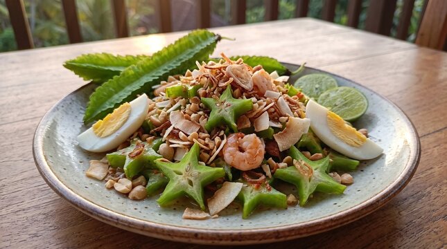 Winged bean salad