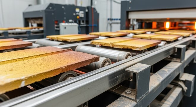 Ceramic tile production line processing industrial manufacturing factory conveyor system