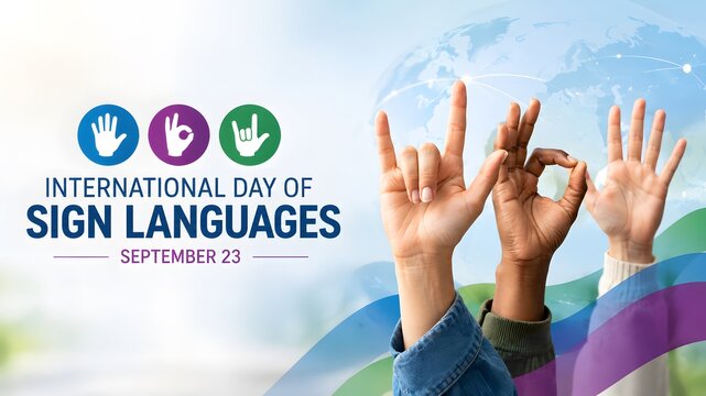 September 23 International Day of Sign Languages Celebration and Inclusive Communication