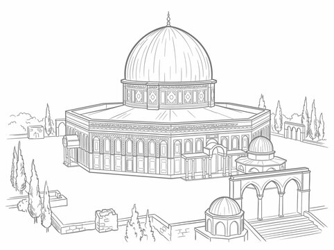 Dome of the Rock illustration