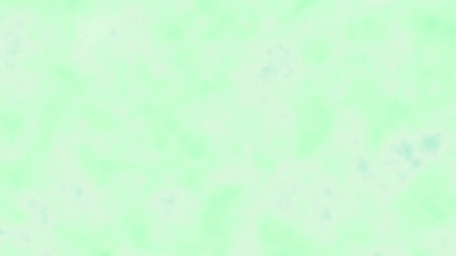 Soft mint green watercolor texture overlay with subtle blue abstract marks on a bright cream base suitable for looping backgrounds