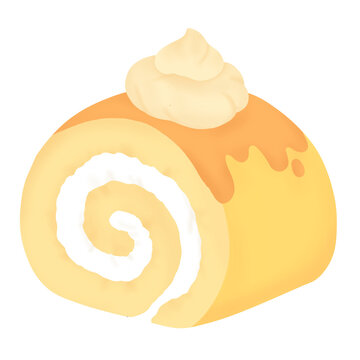 vector illustration of a bread