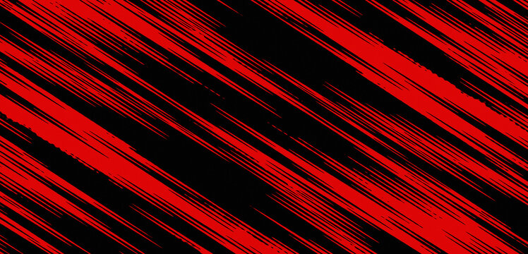 Abstract black background with red diagonal scratch lines and grunge crosshatch pattern