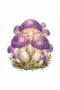 Glowing_Magical_Mushrooms_Caps.svg
