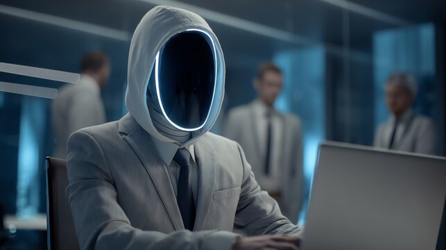 AI detecting insider threats in corporate environments.