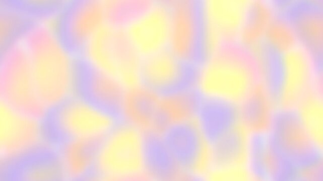 Soft pastel blobs gently shifting and morphing
