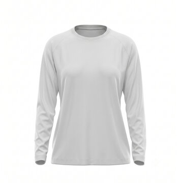 T-Shirt Raglan Long Sleeve Round Neck Women