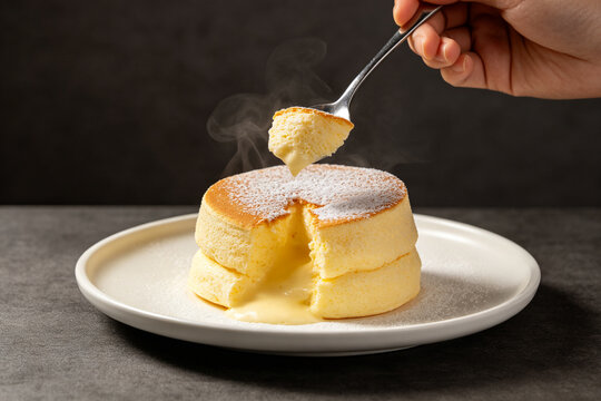 Fluffy Souffle Close-up