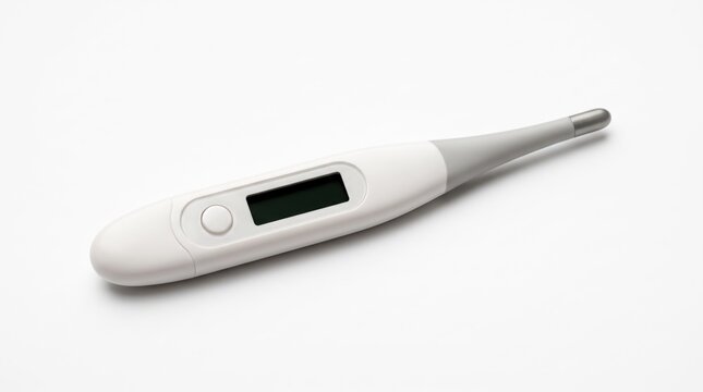 Modern digital thermometer for measuring body temperature at home