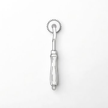 Tracing Wheel Outline Tool | Serrated Pattern Marker Sewing Notion