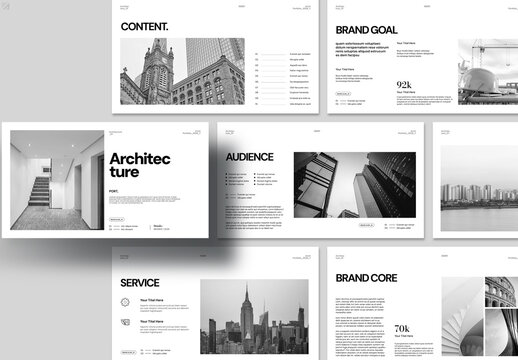 Architecture Portfolio Presentation Layout