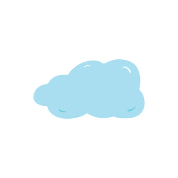 Light Blue Cloud Illustration