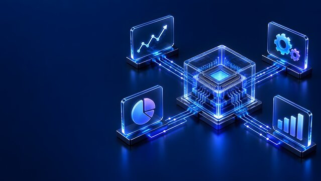 Centralized Data Processing Hub with Artificial Intelligence Analytics and Business Intelligence Dashboards