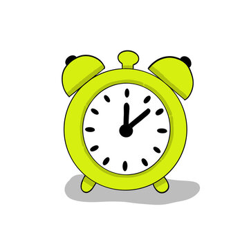 alarm clock vector illustration